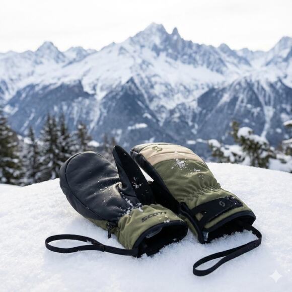 SCOTT Ultimate Hybrid Waterproof Ski Snowboarding Mittens – Size L – NEW - Picture 3 of 7